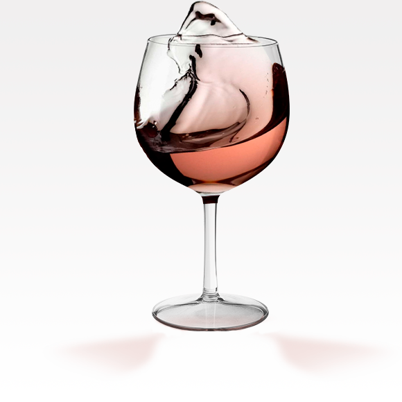 Verres à vin type ballon – Ecocup® ECO VIN ROSE