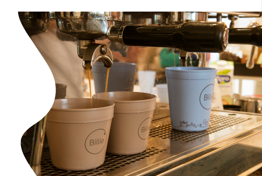 Machine à café avec Bille Cup