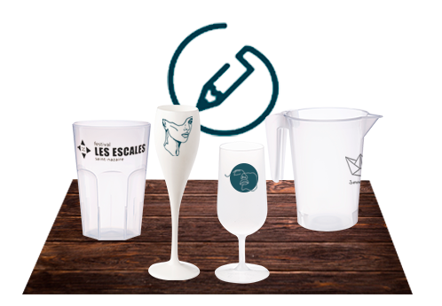 Des Gobelets réemployables Ecocup® signés Impact Group