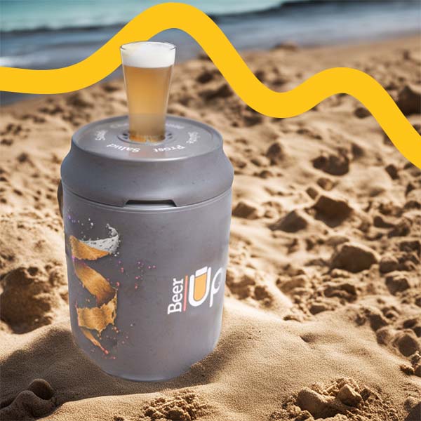 Beer Up Party : pompe à bière transportable même à la plage