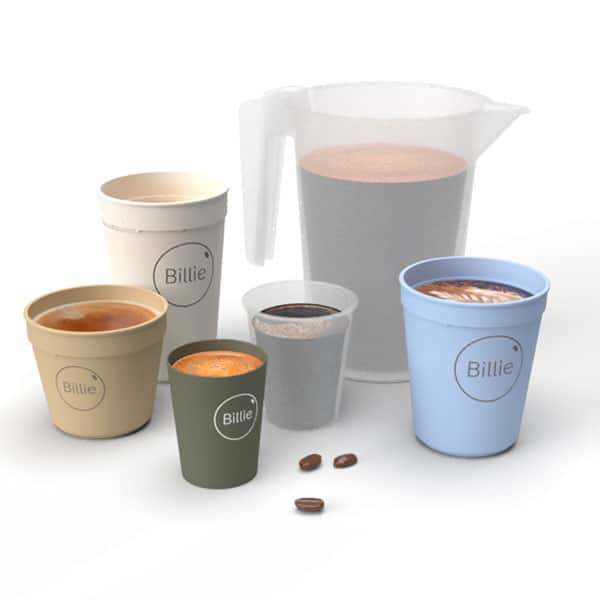 tasses et mugs pour café réemployables