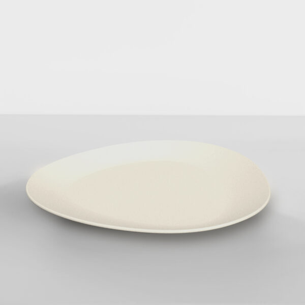 Grande assiette design incassable en plastique Re-uz