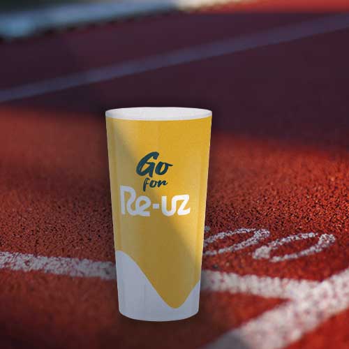 Gobelet réutilisable Ecocup ® by Re-uz ® pour clubs de sport