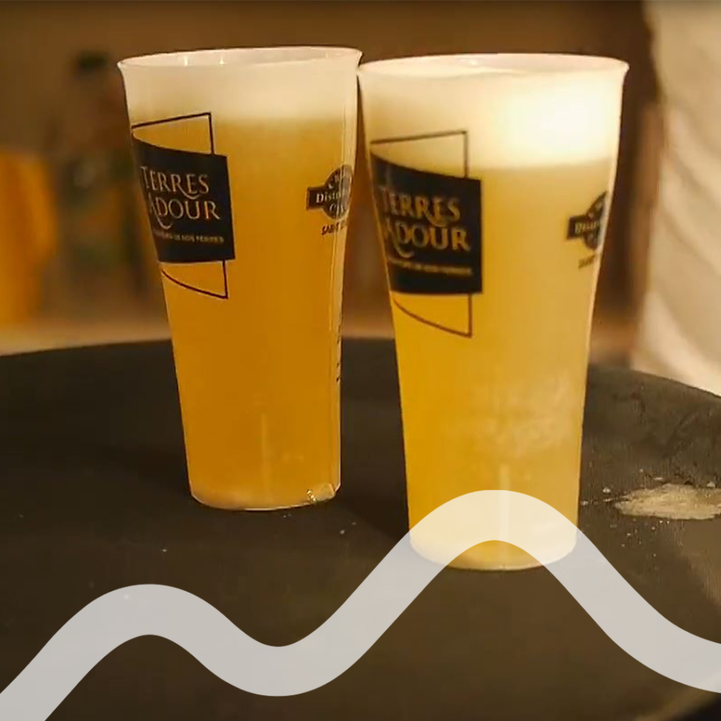 Gobelet réutilisable et personnalisable Beer Up by Re-uz ®