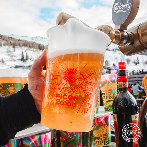 carafe personnalisée la folie douce x re-uz