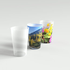 cup to drink personalisierte Becher und unbedruckter Becher 30 cl