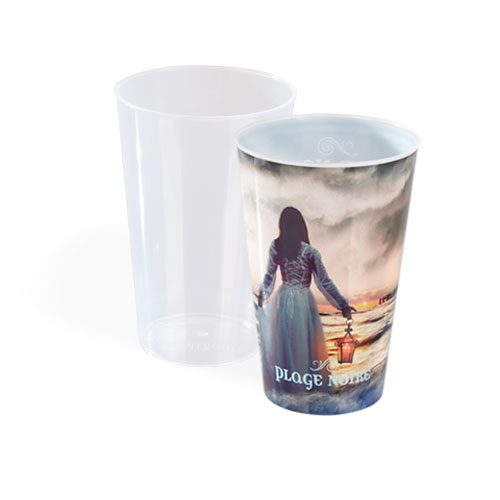 Personalisierbarer Becher cup to drink 30 cl