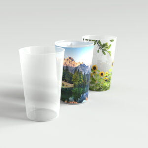 Becher cup to drink 50 cl wiederverwendbar und personalisierbar
